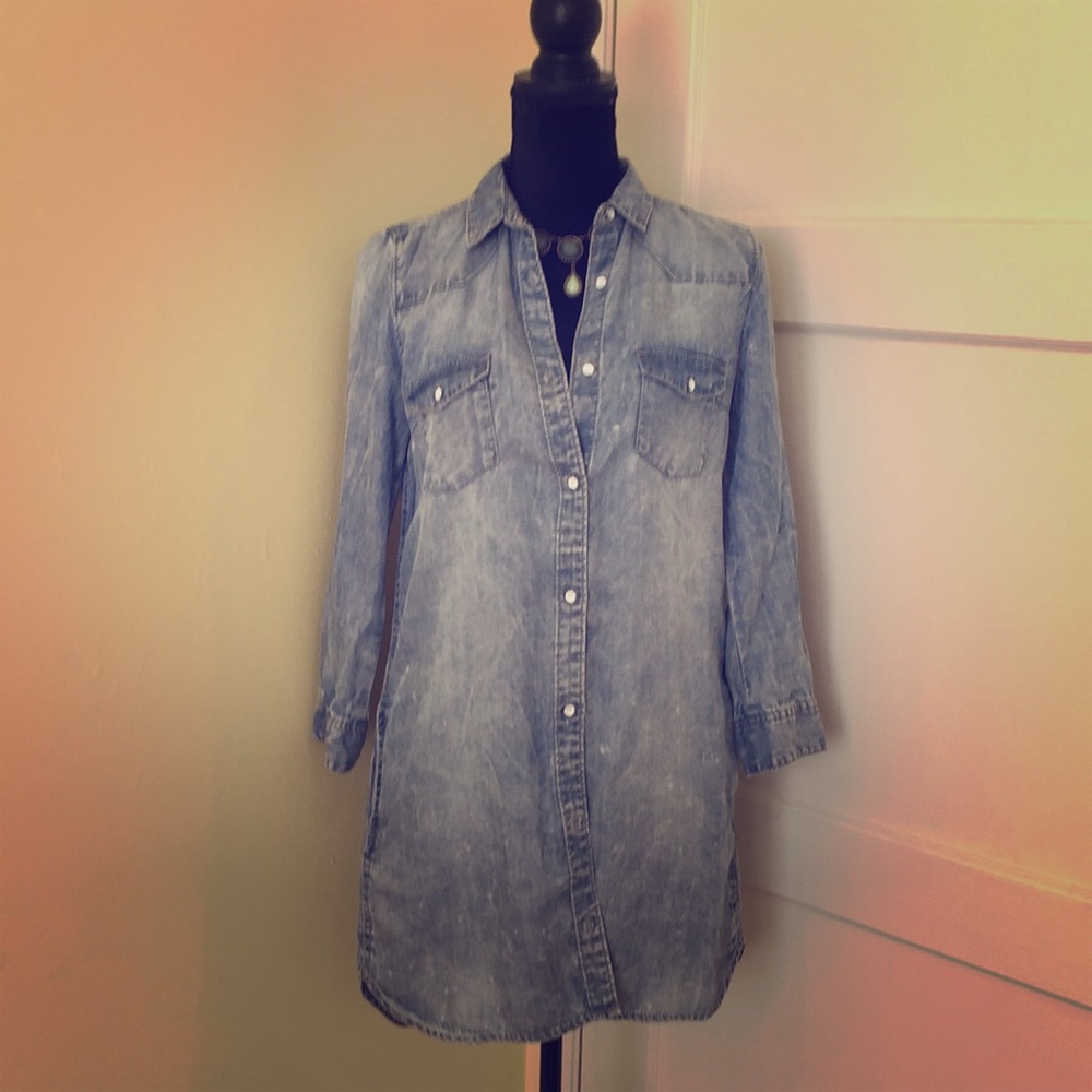 Cute Jean Super Soft Shirt Tunic